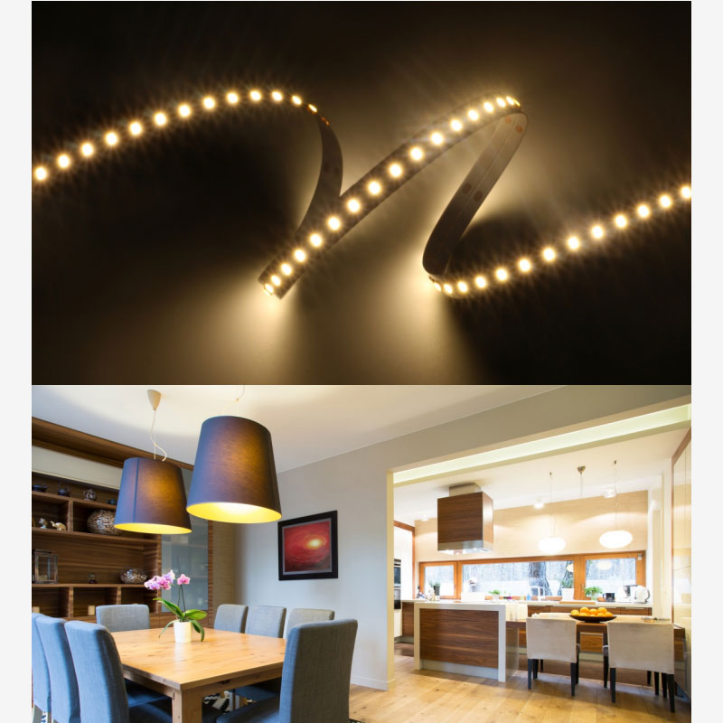 24VDC High-Efficacy High-Padhang LED Strip