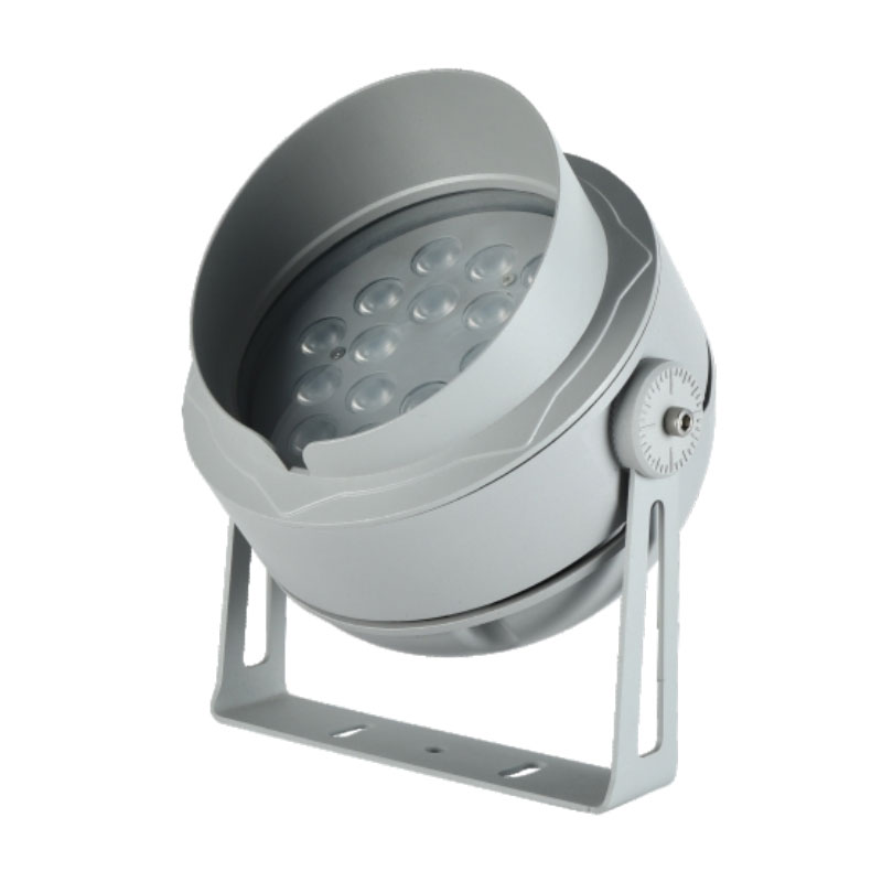 Gray Aluminium Outdoor LED Sorotan